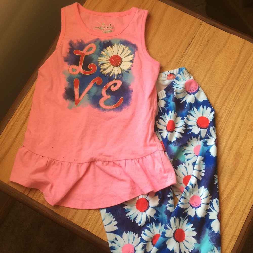 Floral child’s outfit